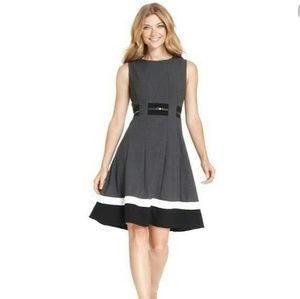 Calvin Klein Dress-Calvin Klein Colorblock No Belt